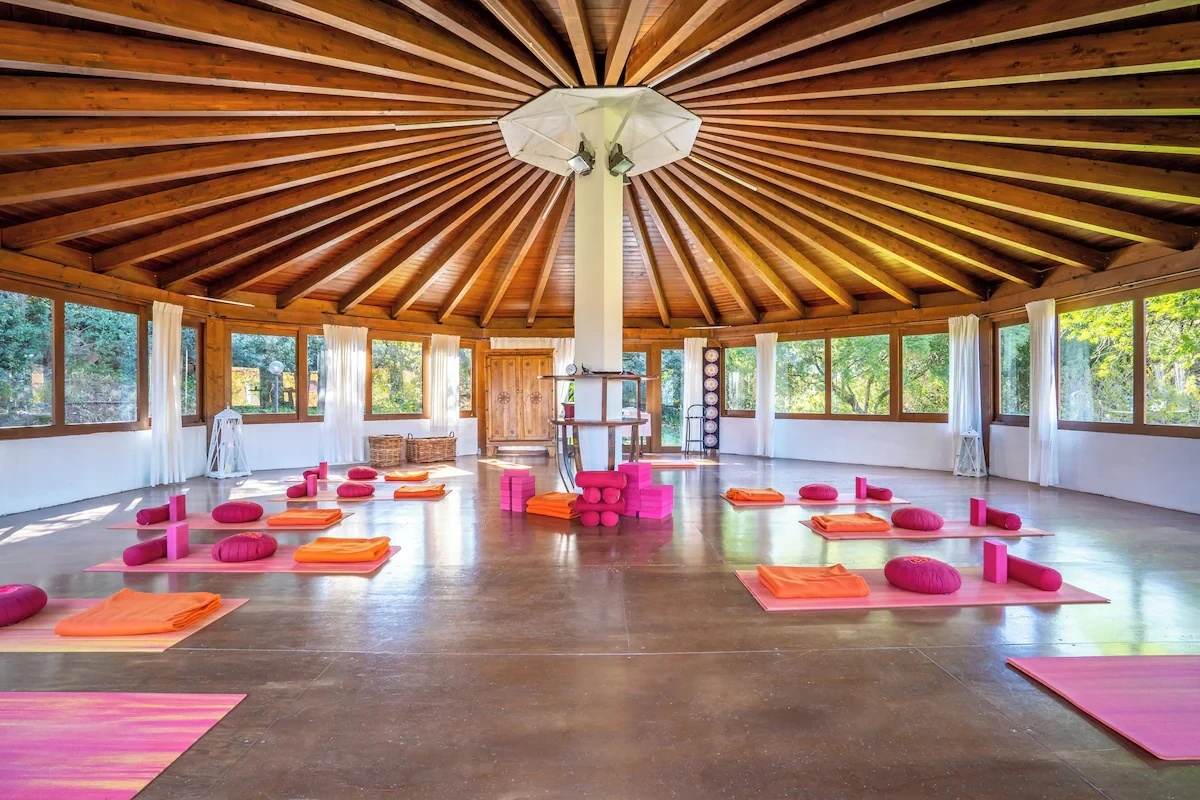 Galanias Hotel yoga studio
